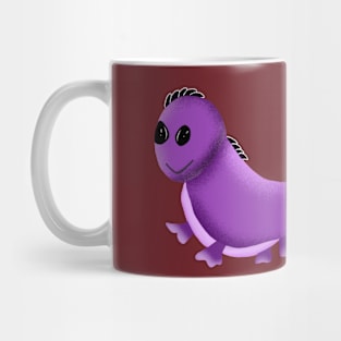 A cute purple monster Mug